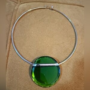 Elegant Green Pendant Necklace